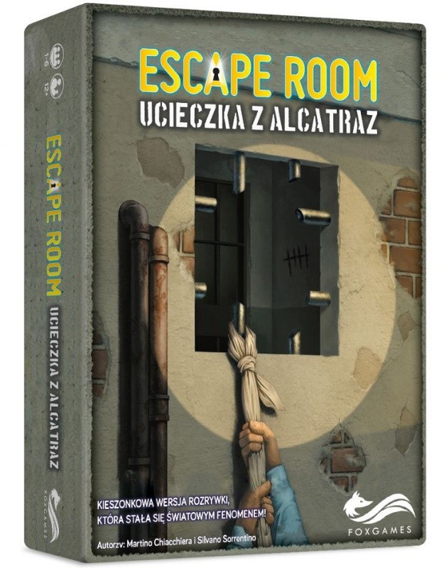 Escape Room Gioco Fuga dal gioco da tavolo di Alcatraz